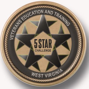 5 Star Challenge Coin WV