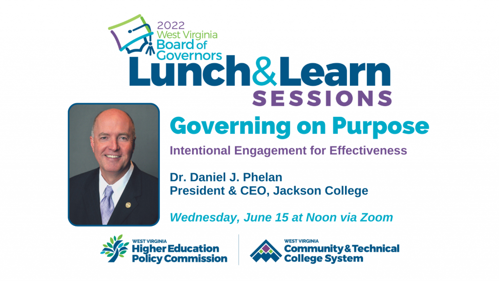 BOG Lunch & Learn - Dr. Daniel J. Phelan