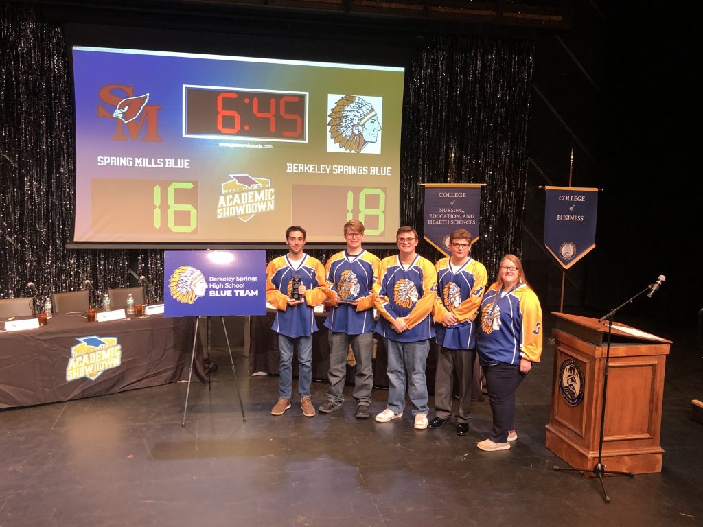 Berkeley Springs High School Team 1