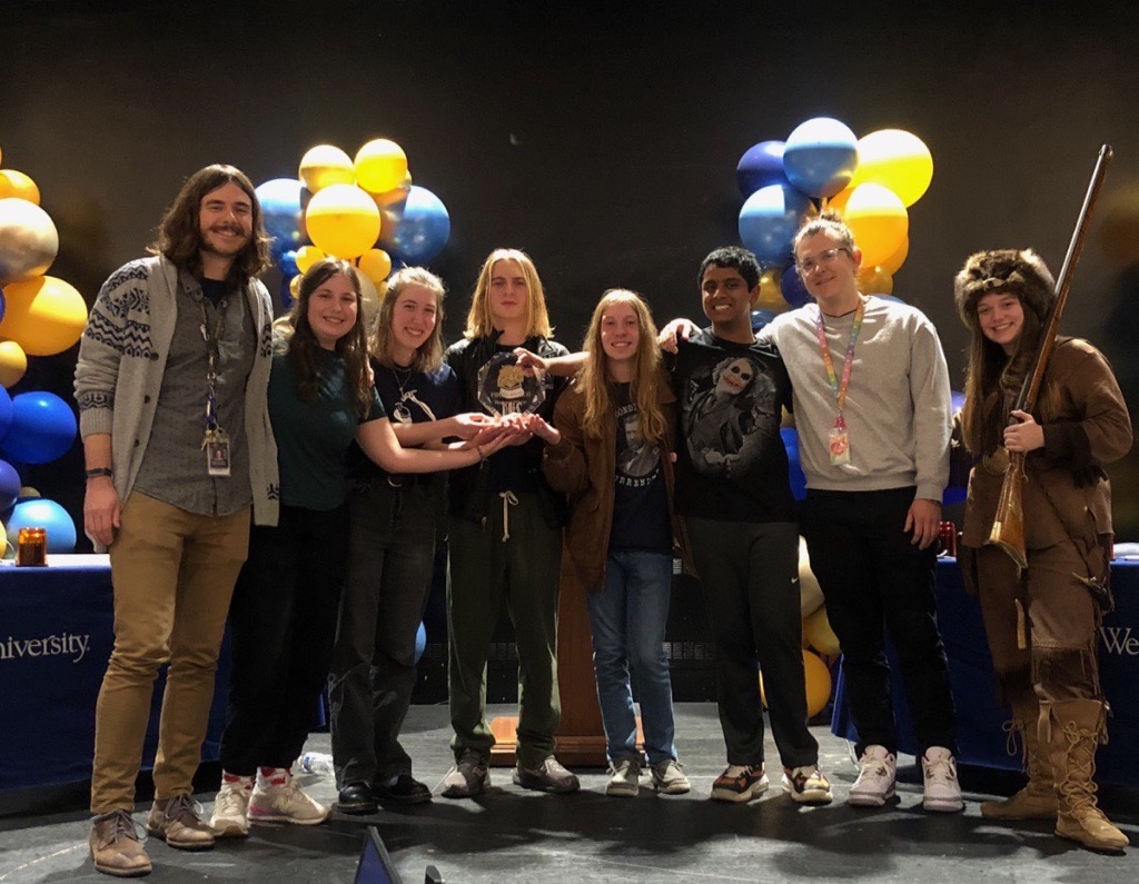 1. Morgantown Team 2 High School won first place in the West Virginia University regional of the 2023 Academic Showdown.